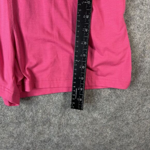 Columbia PFG Romper Womens Medium Pink Short Sleeves Drawstring Waist Casual - Picture 4 of 11